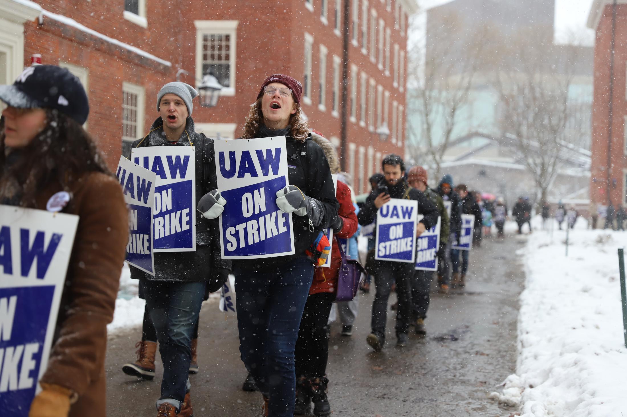 Harvard Graduate Student Union Strike 2019