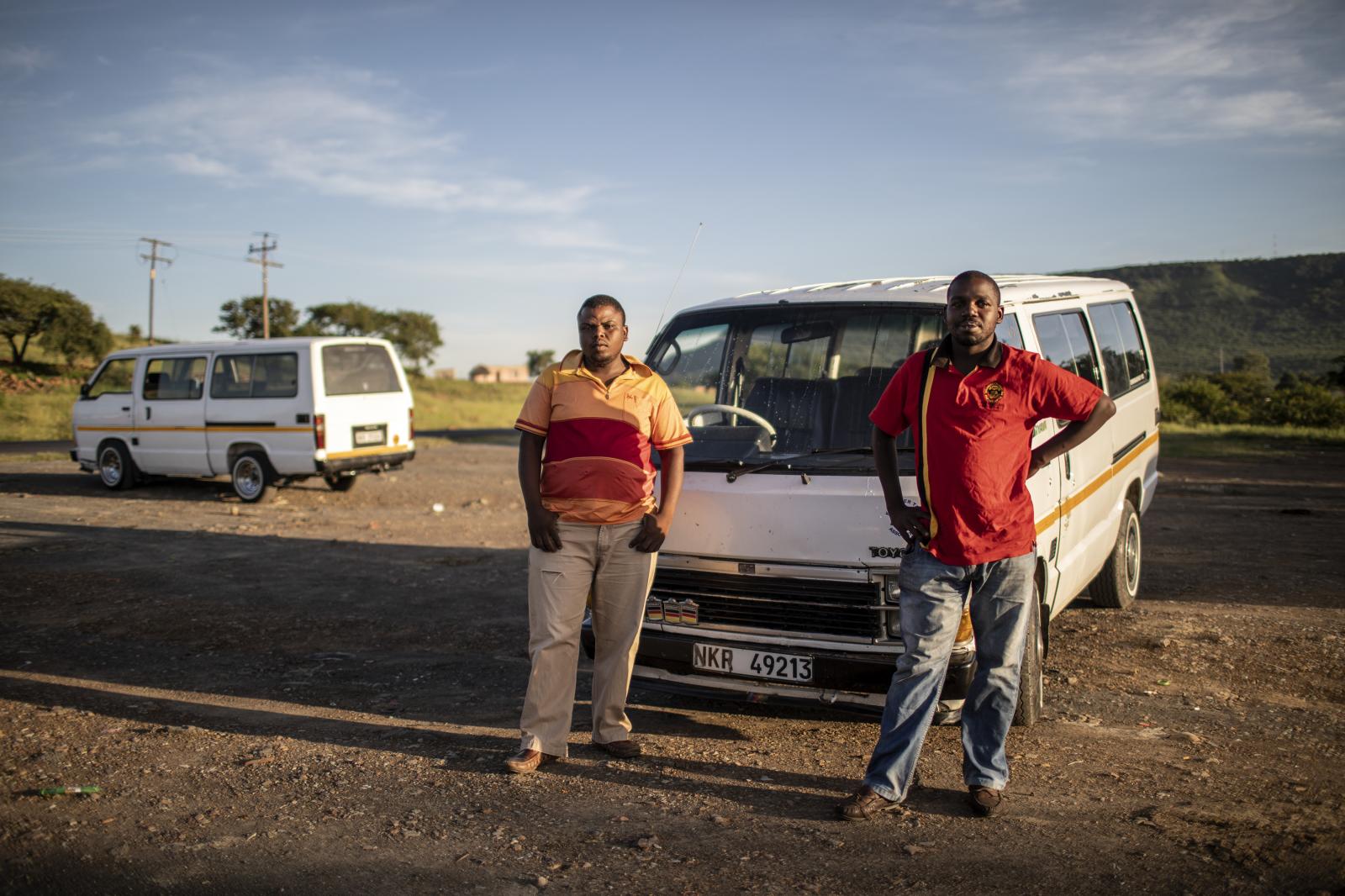16 February 2020: Taxi drivers ...them proud to be from the town.