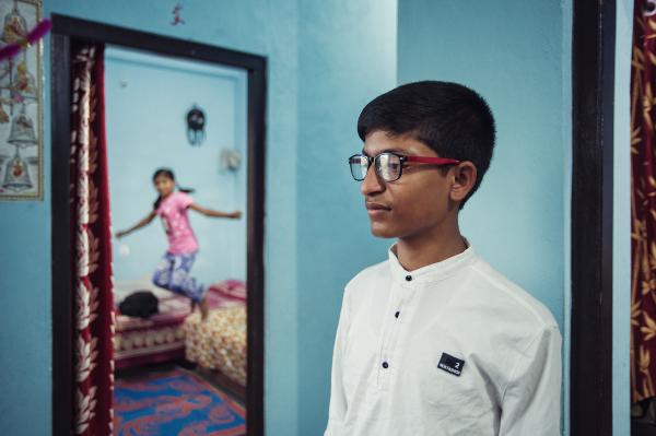Image from NEPAL, FOREVEREST - Pushkram, 14 years old. "When I'll be adult I...