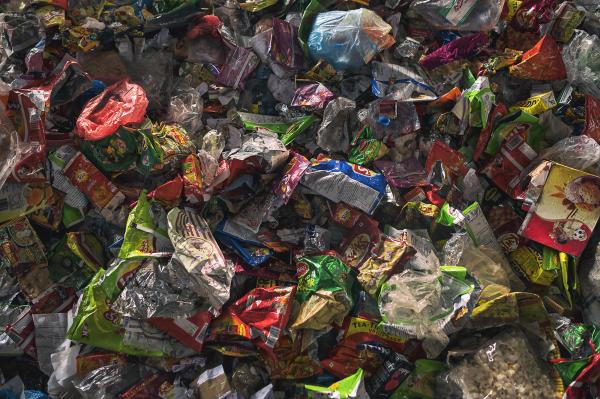 NEPAL, FOREVEREST - Kathmandu, November 2019 Waste collection and sorting...