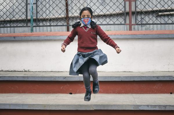 Image from NEPAL, FOREVEREST - Rarahil Memorial School in Kirtipur, Kathmandu Valley. A...