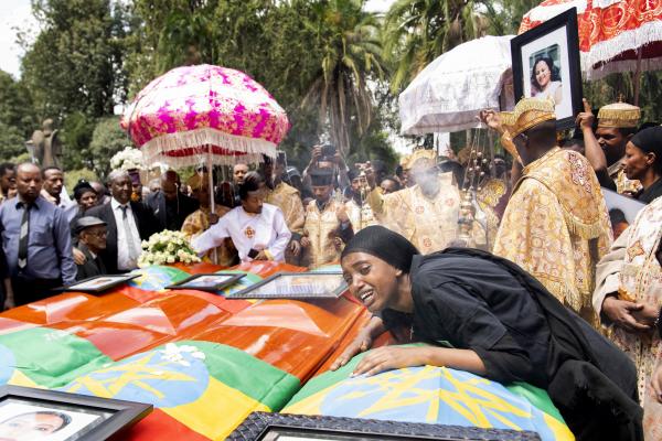 Maheder Tadese | Ethiopian Airlines Crash  - Devastated families, relatives and friends mourn the...
