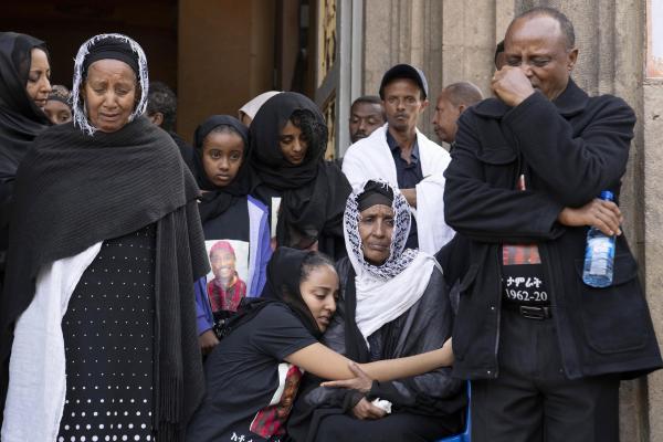 Maheder Tadese | Ethiopian Airlines Crash  - Families and friends of Tamirat Mulu, who was a passenger...