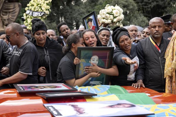 Maheder Tadese | Ethiopian Airlines Crash  - Devastated families, relatives and friends mourn the...