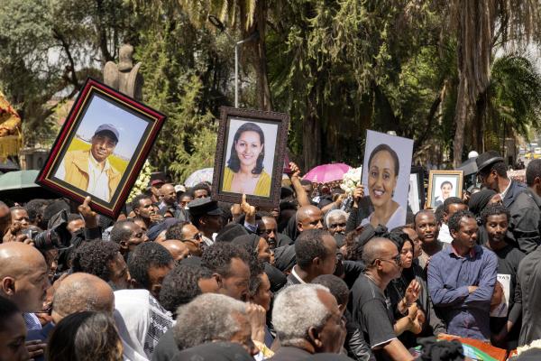 Maheder Tadese | Ethiopian Airlines Crash  - evastated families, relatives and friends mourn the...