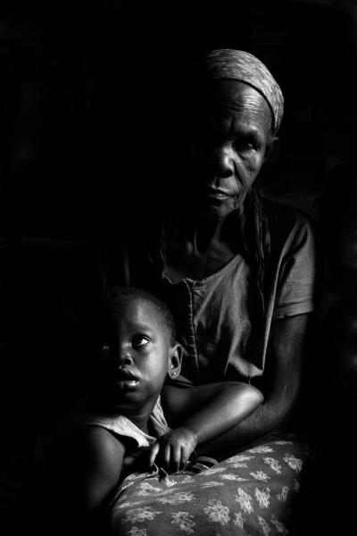 Image from 2012 PORTRAIT CATEGORY WINNERS  -  Joel Nsadha  1st Place, Portrait  Mama Maria with a...