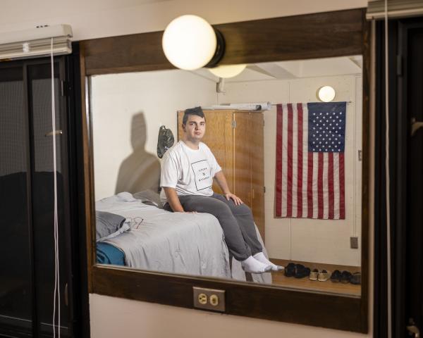Image from Portraits - AMES, IOWA - JANUARY 15, 2020: Ryan Hurley, a member of...