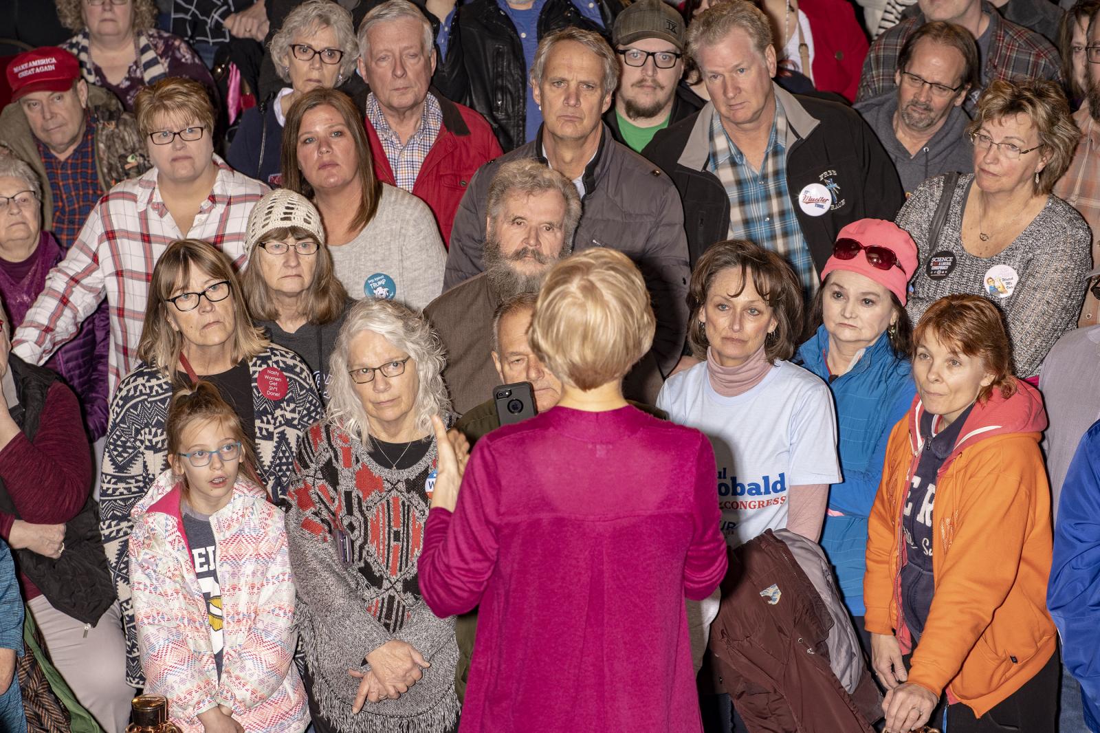 Politics - Elizabeth Warren speaks at an organizing event at the...