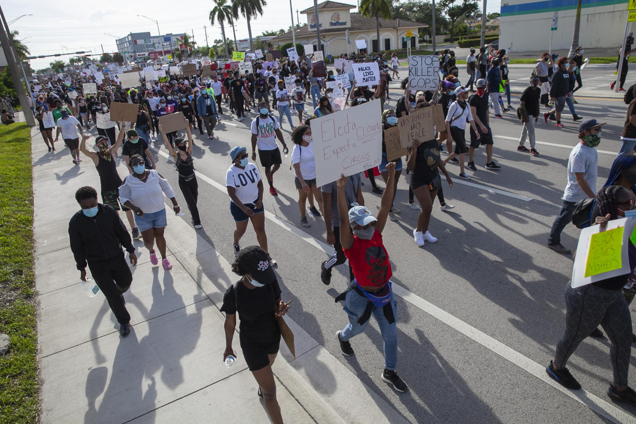 George Floyd Ft. Lauderdale Protest - 