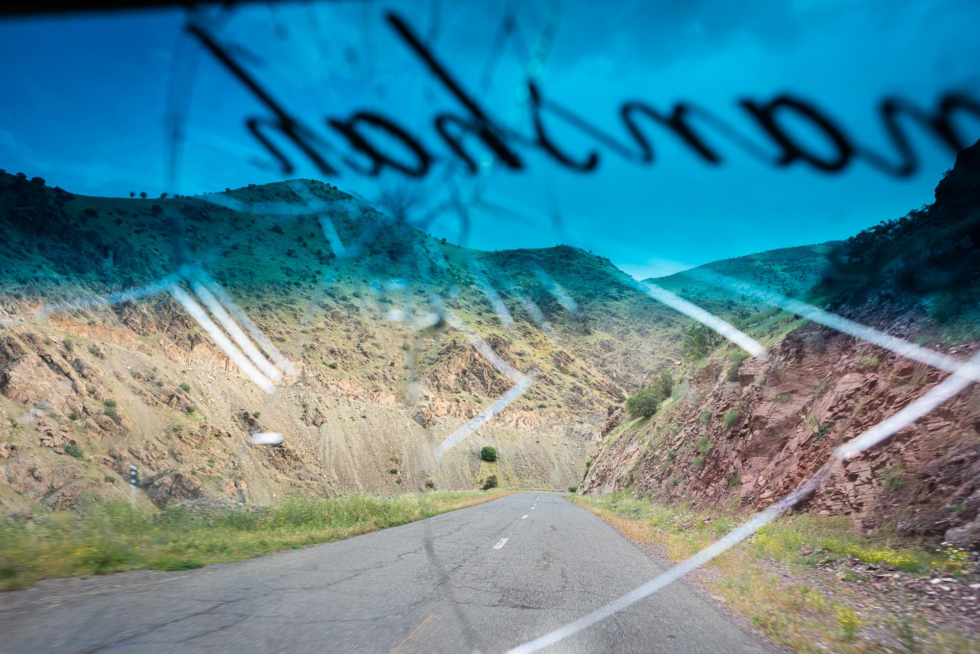 PALANGAN, IRAN &ndash; MAY 22, 2018: On the way to Hewraman Valley, Iranian Kurdistan.