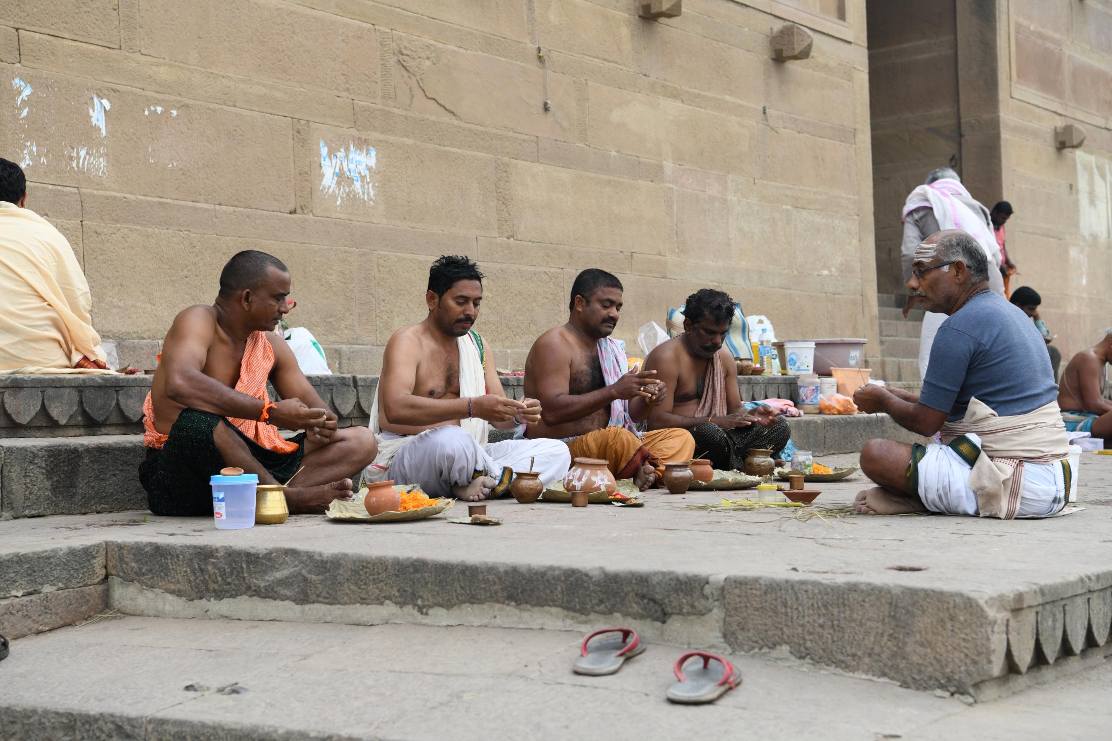 Life along the ghats of Varanasi