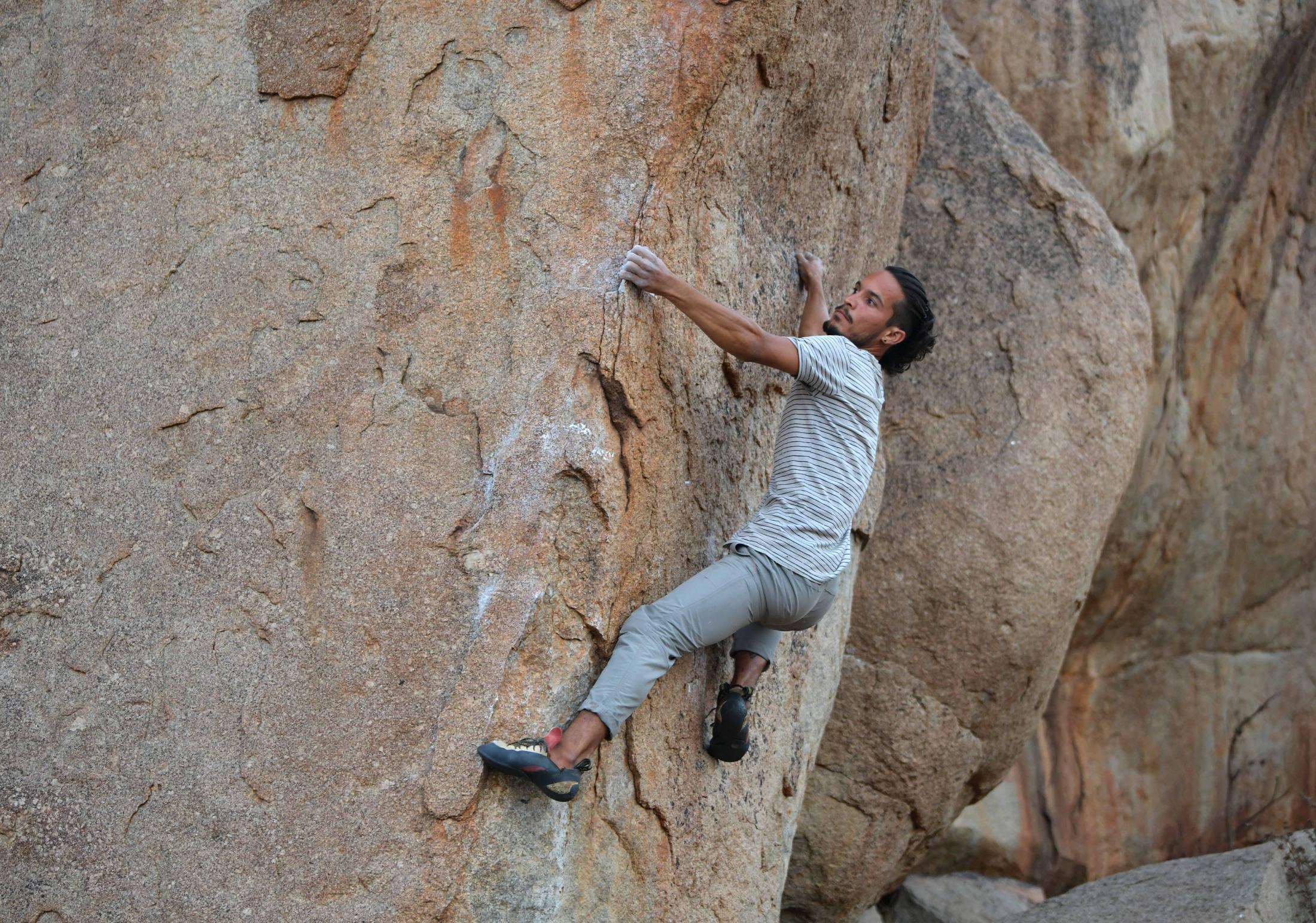 Sunny James - Hampi Boy said - &quot;While I couldn&rsquo;t pursue a career in architecture, I have made my peace with climbing and train people today.&quot;