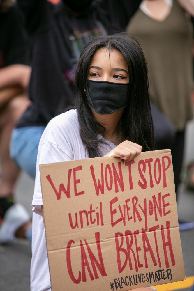 "I can't breathe" - George Floyd Protests, Washington, DC