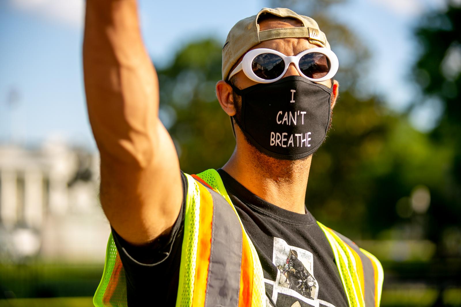 "I can't breathe" - George Floyd Protests, Washington, DC