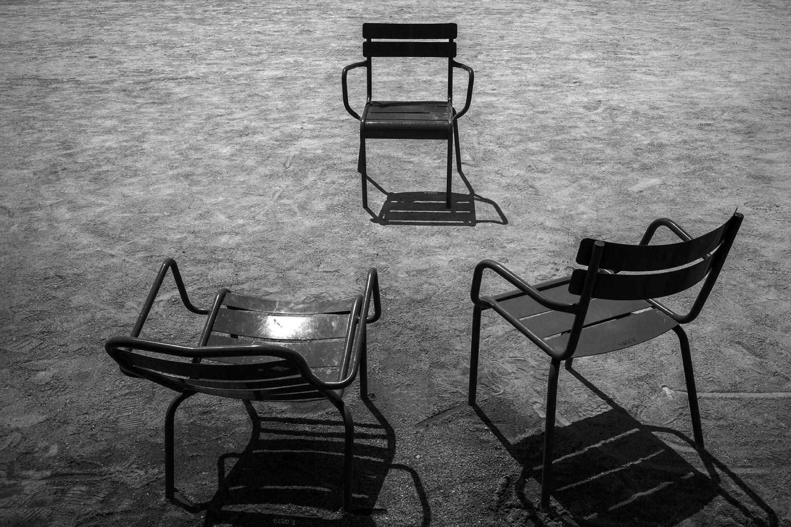 Les chaises du Jardin du Luxembourg