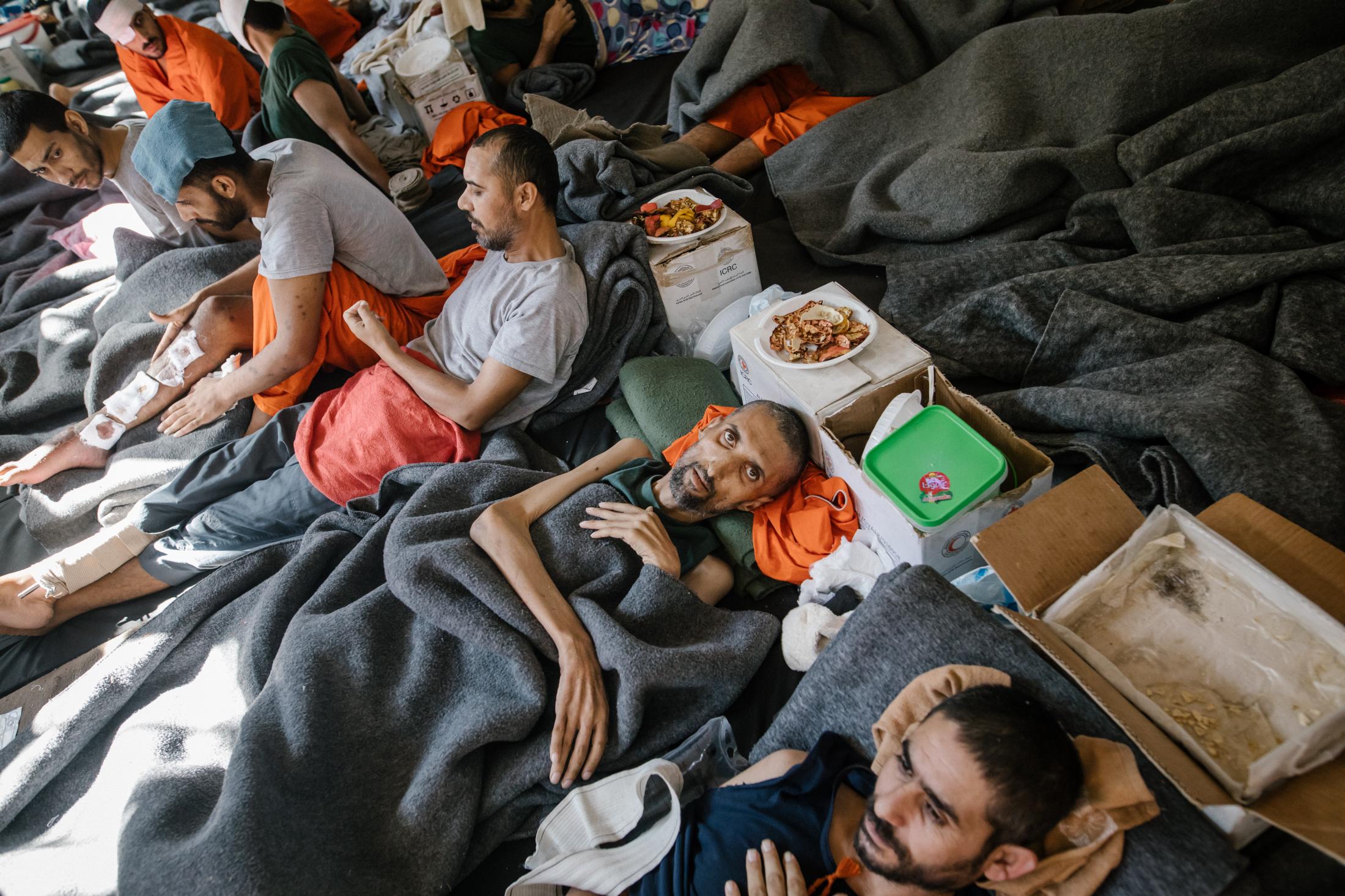 Le 30 octobre 2019, Hassake, Nord Est syrien. Environ 5000 prisonniers supposÃ©s membres de...
