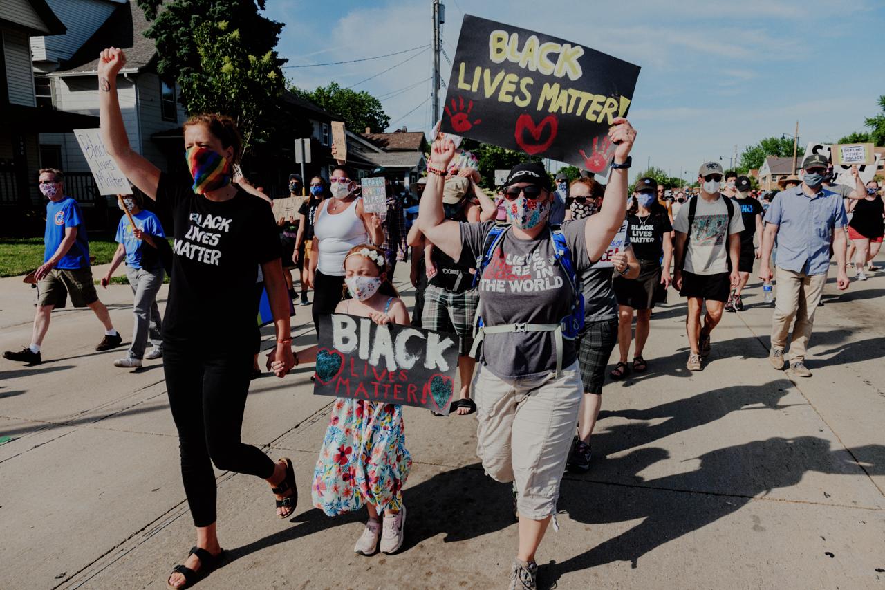 Allies Rally for Black Lives (color)