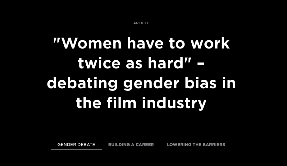 Canon, Women in Film