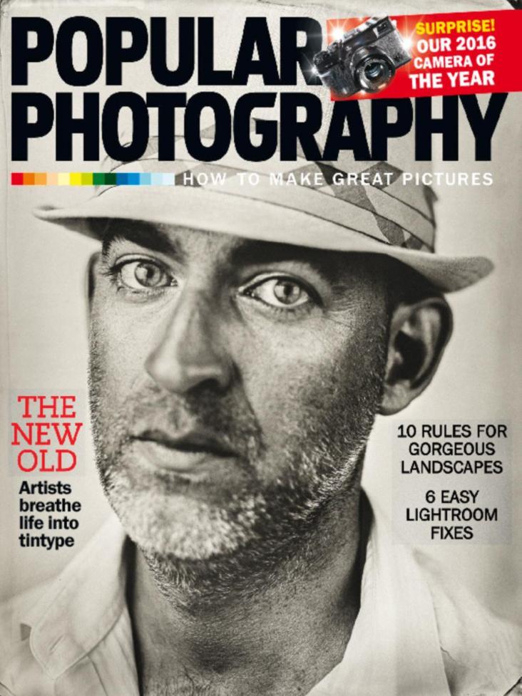 Image from Portraits - Scot Roy, tintype - Popular Photography Magazine
