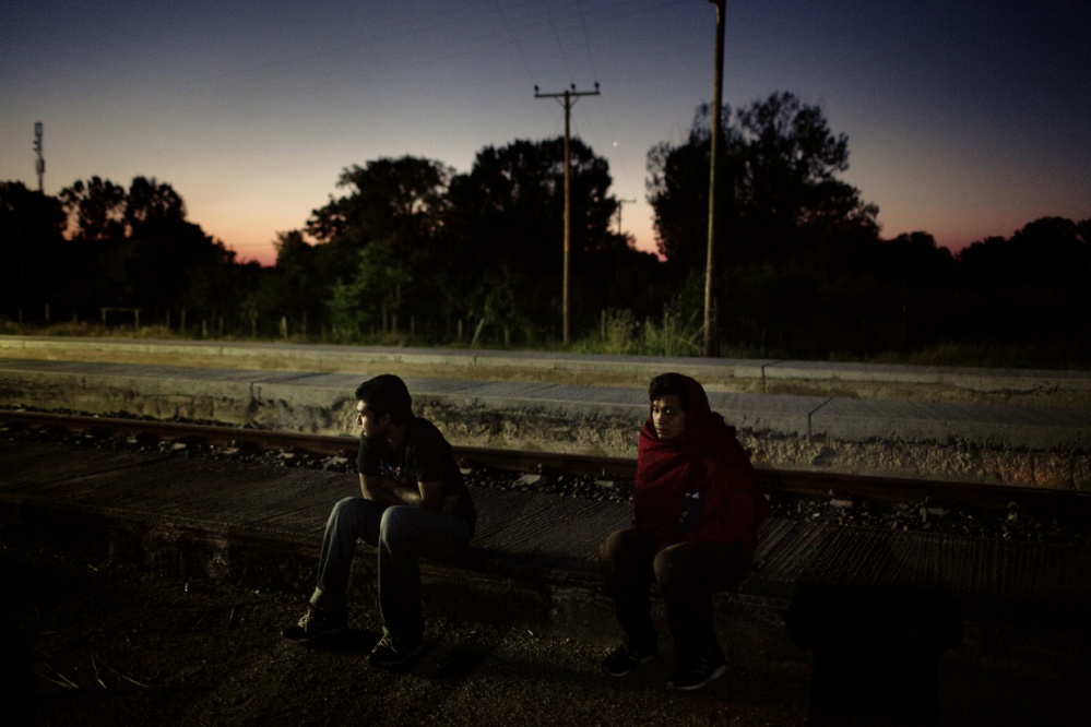 2012. Greece. Two Adolescents a...on migrants and asylum seekers.