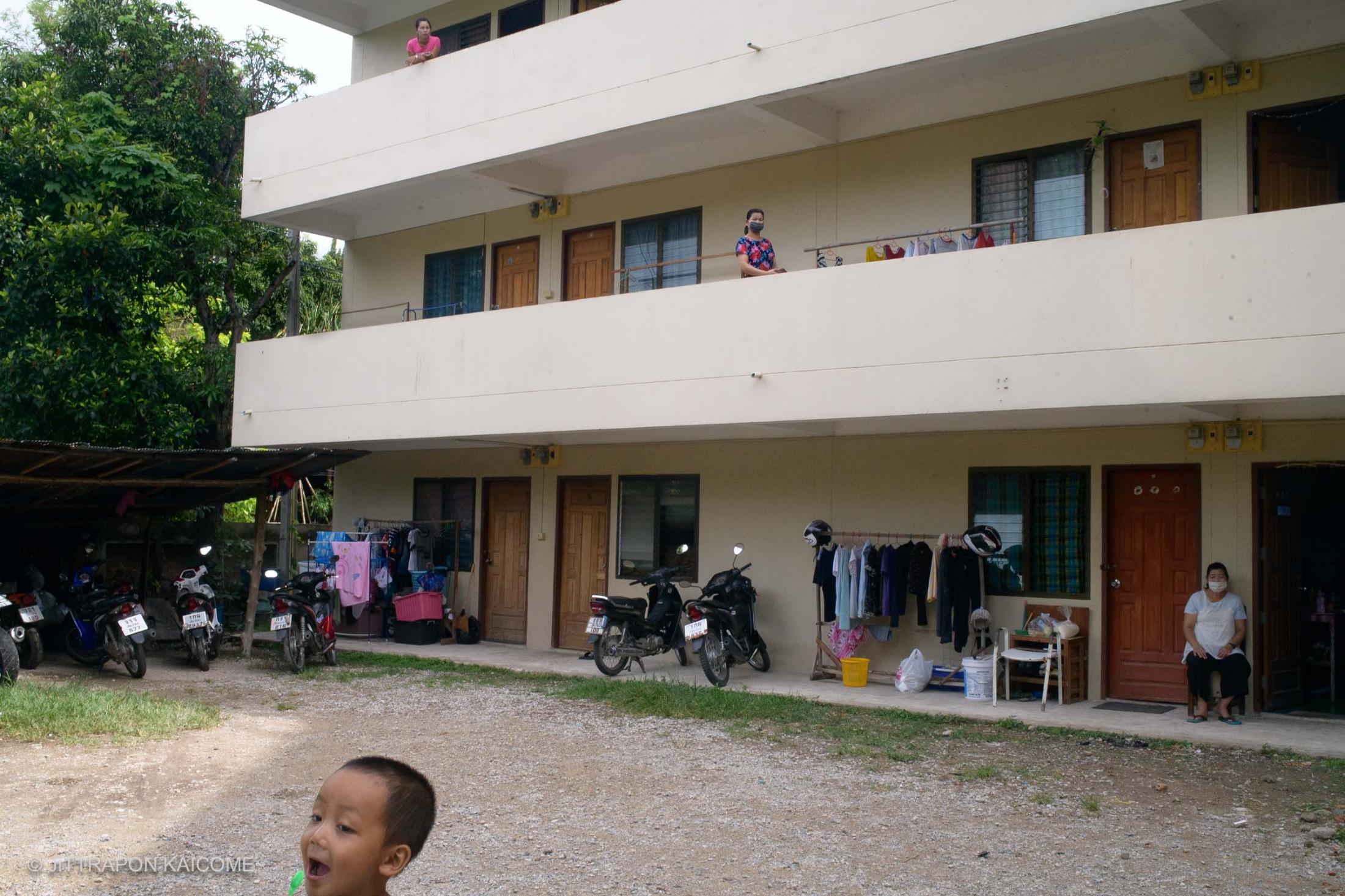 Migrants Behind Lockdown  - All Myanmar migrant workers in this apartment who works...