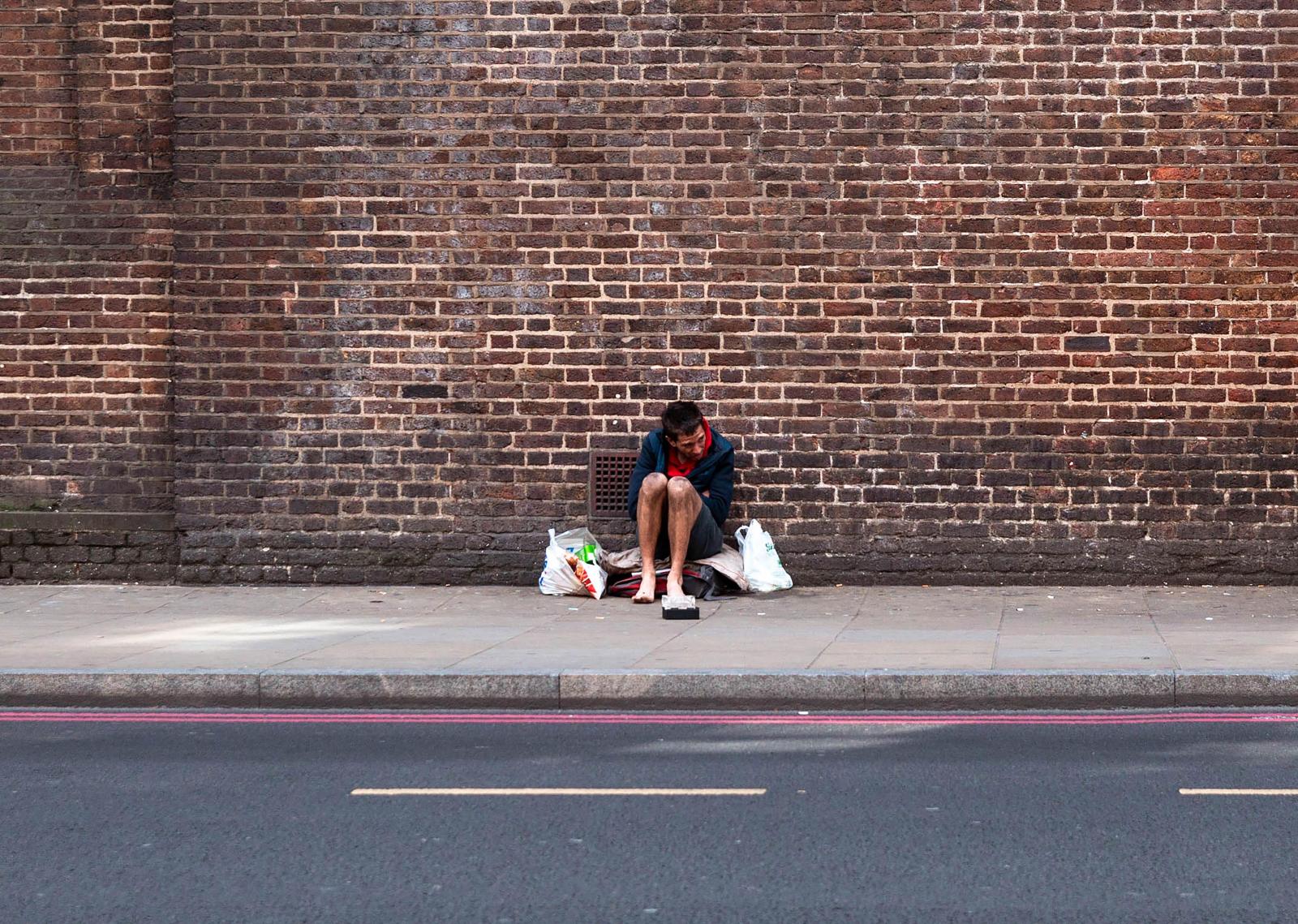 Homeless Life in London 