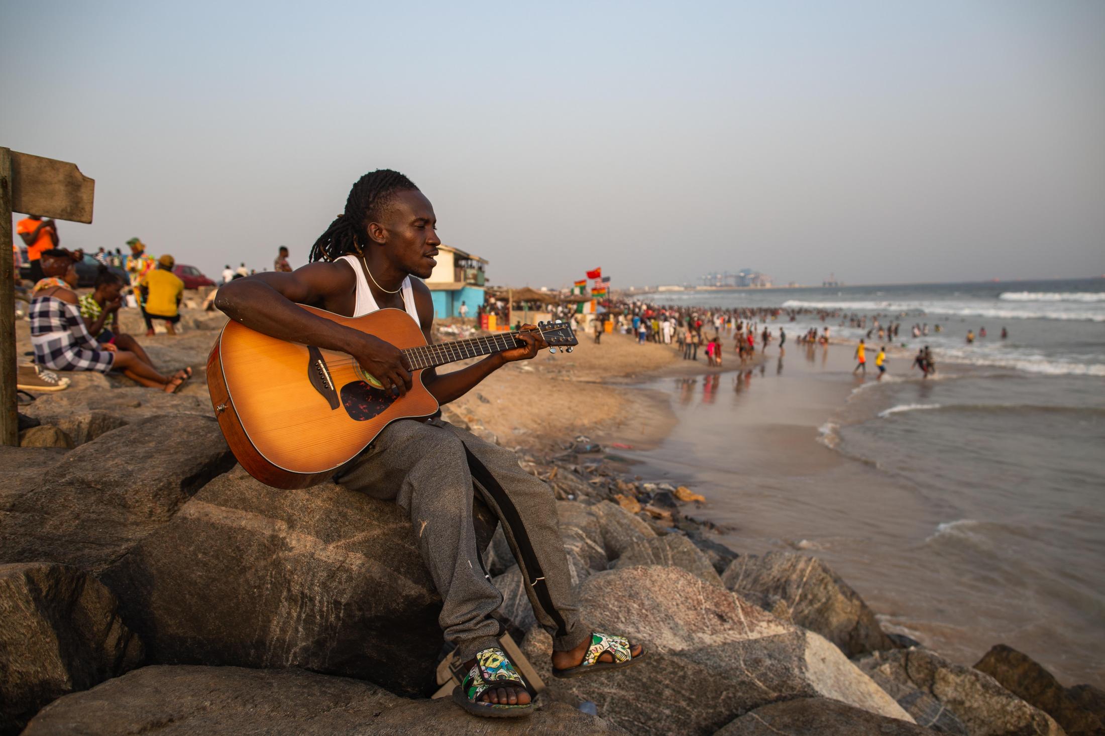 Life on a Ghanaian Beach - 
