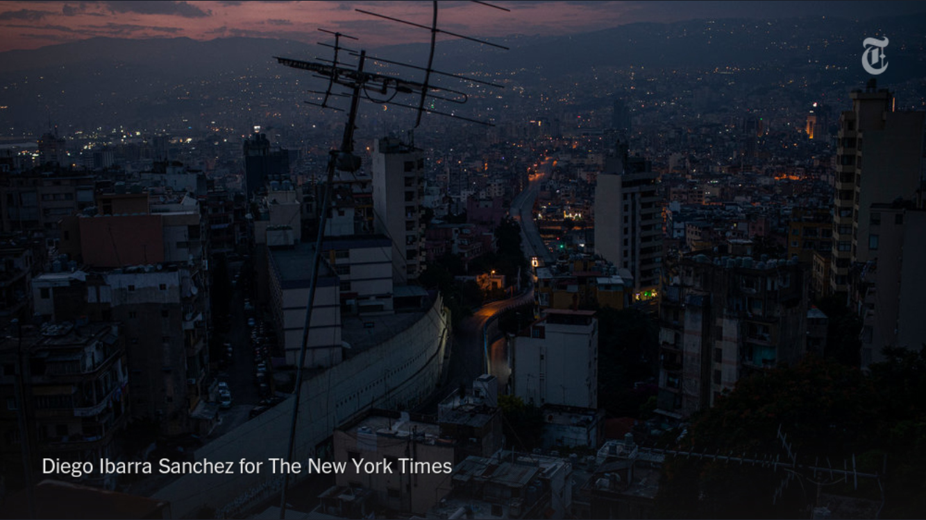 NYT Bartering Child's Dress for Food Life in Lebanon's Economic