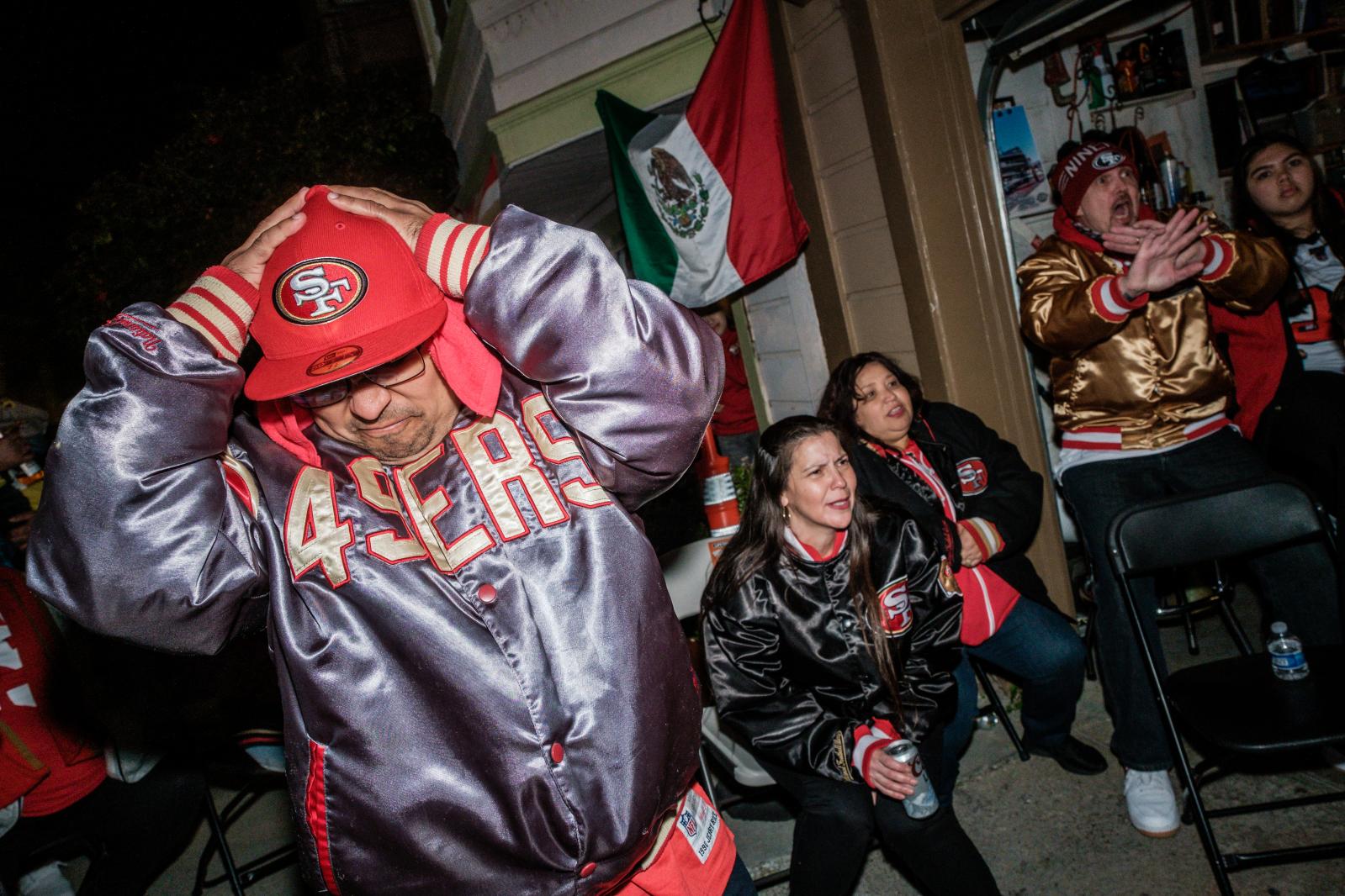 Image from A Scarlet and Gold Neighborhood - Michael Brown reacts to the 49ers loss in the Super Bowl...