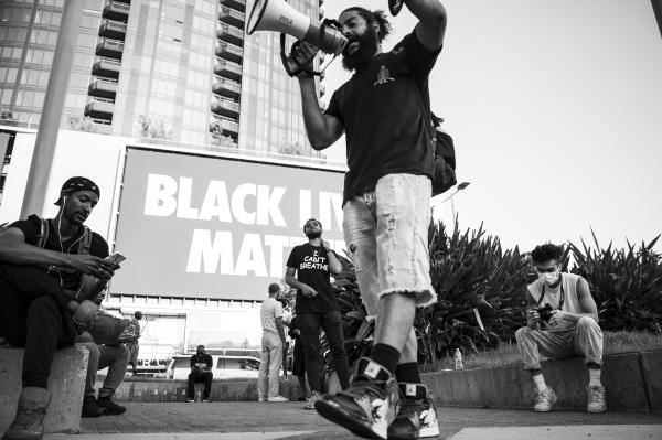 Image from Black Lives Matter 2020 Protests - "We demand justice. We demand change." Protest...