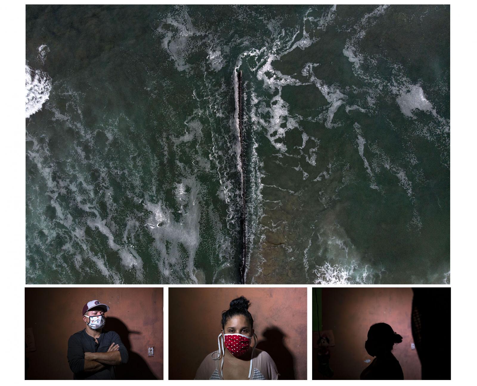 IMAGENES / IMAGES - Guillermo Arias / Muro Pandémico A medida que...