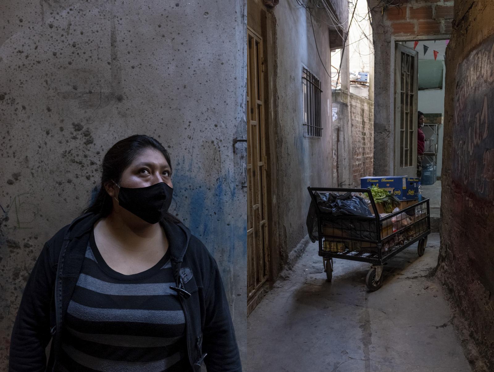 IMAGENES / IMAGES - Anita Pouchard / Mujeres migrantes al frente del COVID...
