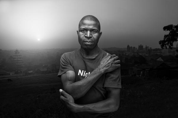 Image from 2015 PORTRAIT CATEGORY WINNERS  -  Joel Nsadha   1st Place, Portrait  Zaidi Zaidi, a father...