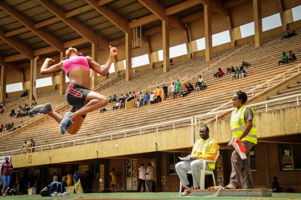 Image from 2015 SPORT CATEGORY WINNERS -  Norman Katende  2nd Place, Sport  The Triple Jump An...