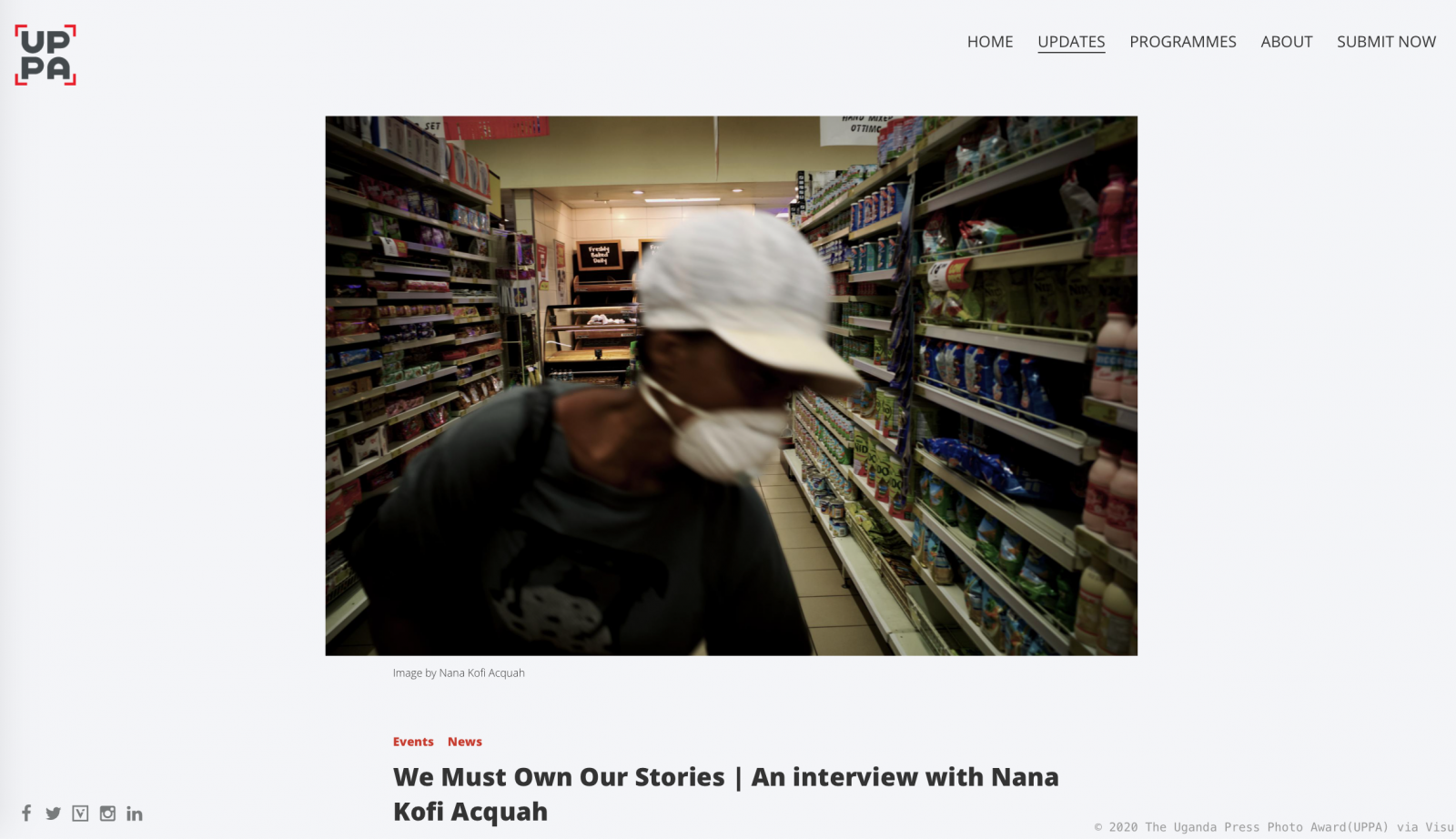 We Must Own Our Stories | An interview with Nana Kofi Acquah