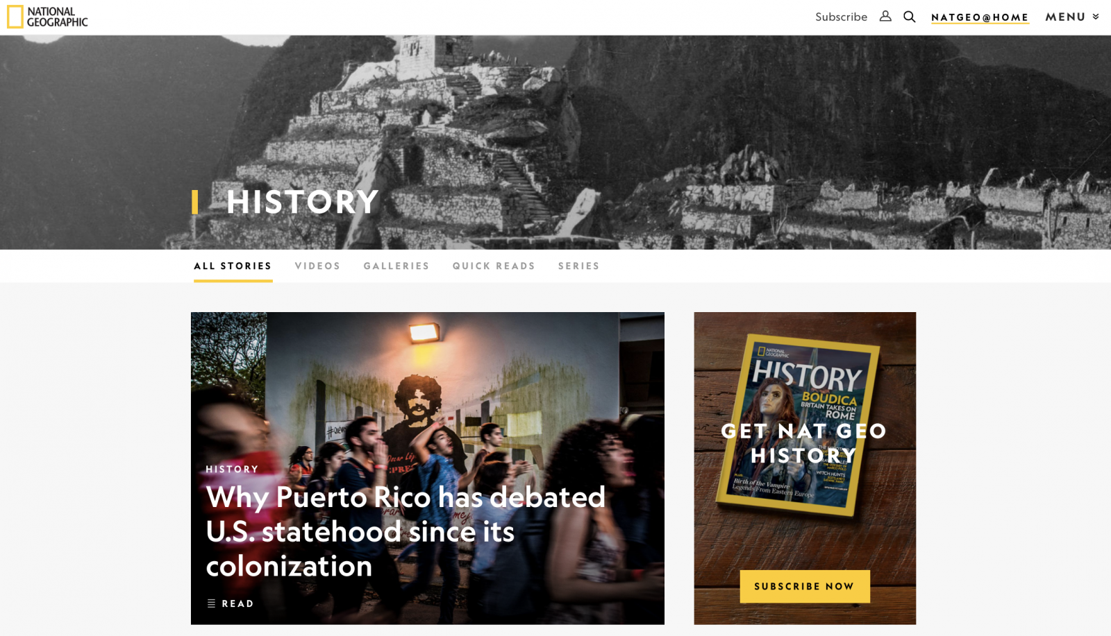 On Nat Geo History: Why Puerto Rico has debated U.S. statehood since its colonization