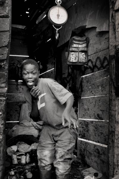 Image from 2013 PORTRAIT CATEGORY WINNERS  -  Papa Shabani  Honorable Mention, Portrait  A street...