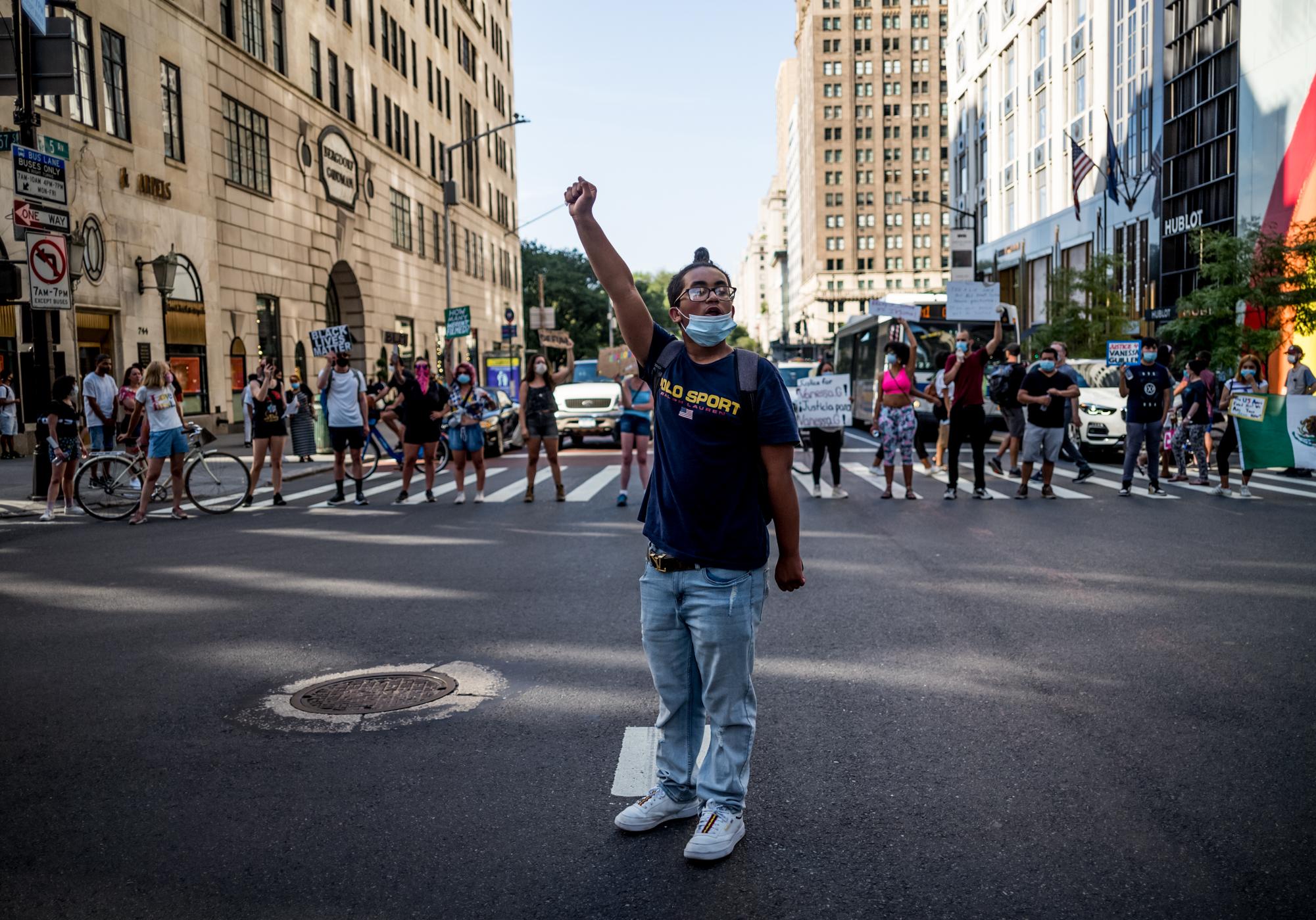 Courage in Public -  July 5, 2020  Midtown, Manhattan 
