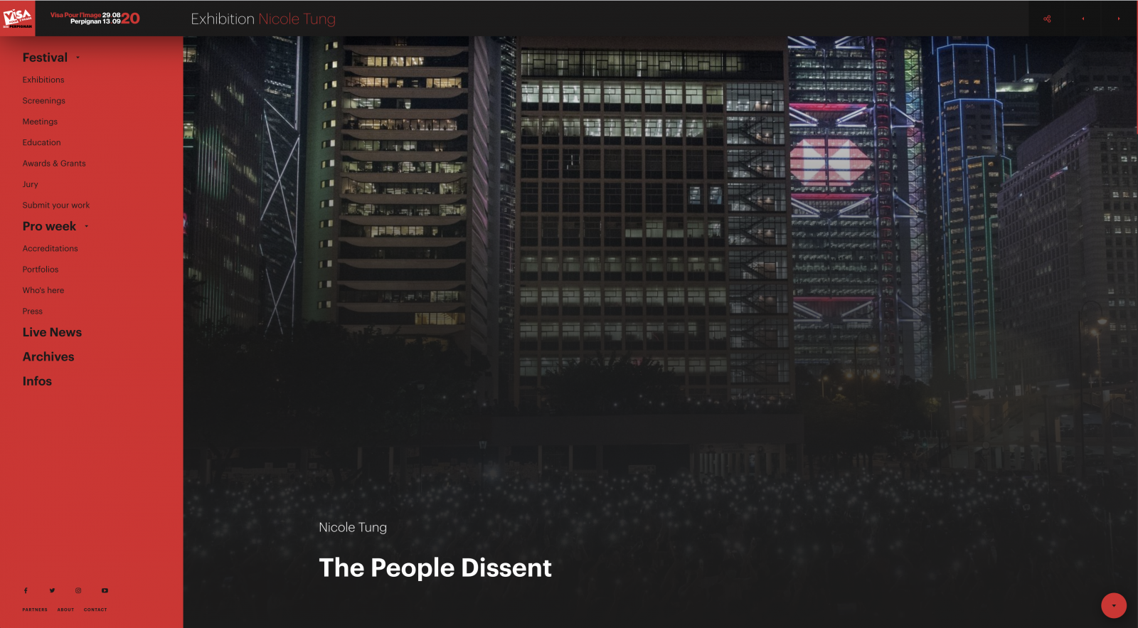 Exhibition: The People Dissent - Visa Pour l'Image 2020