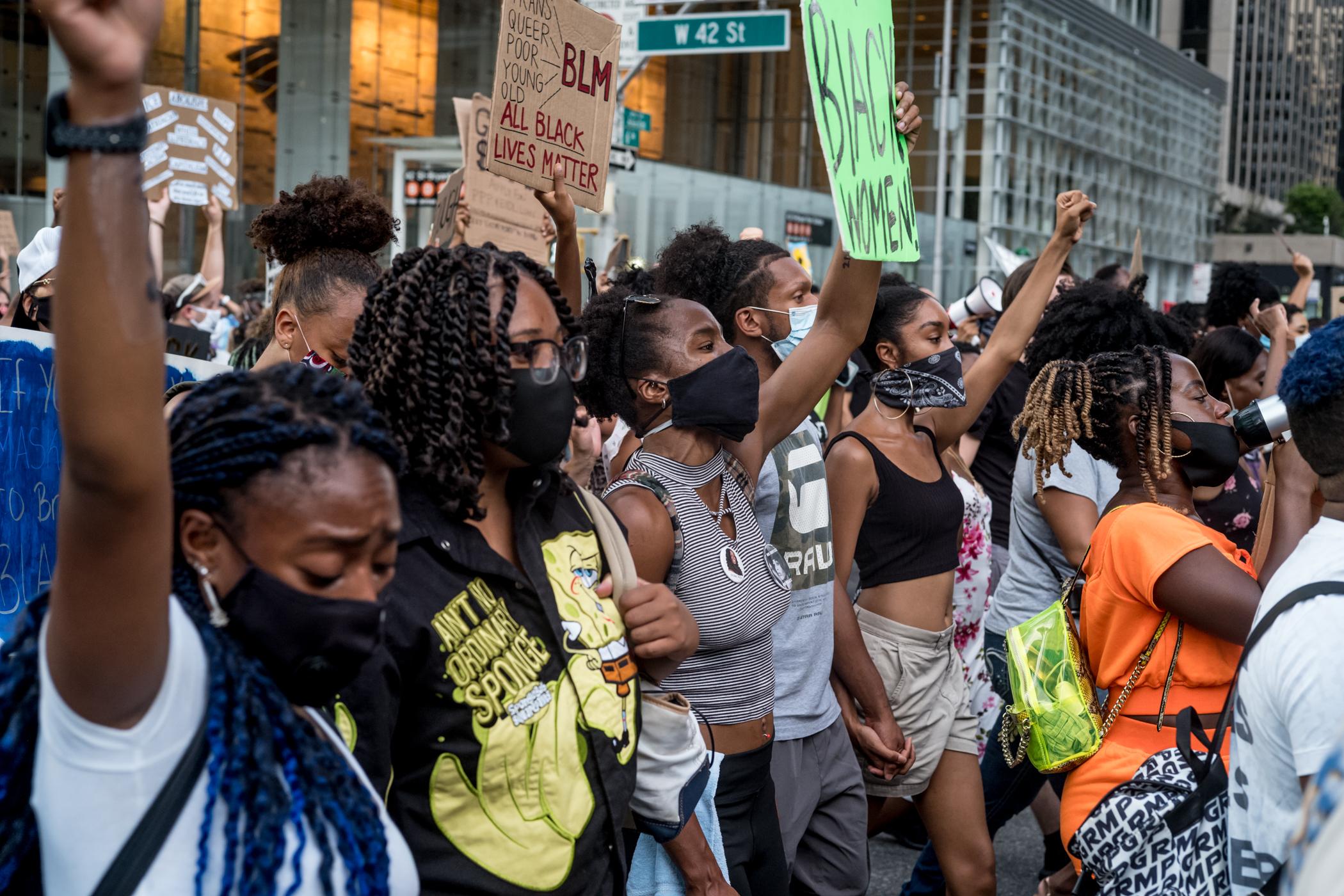 Courage in Public -  July 26, 2020  Midtown, Manhattan  