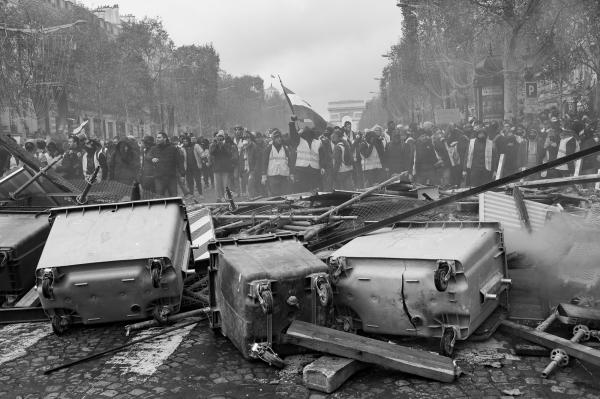 Protests and demonstrations, France, 2018 - 2020 &copy; Tim Aspert