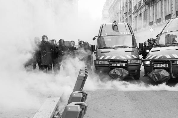 Protests and demonstrations, France, 2018 - 2020 &copy; Tim Aspert