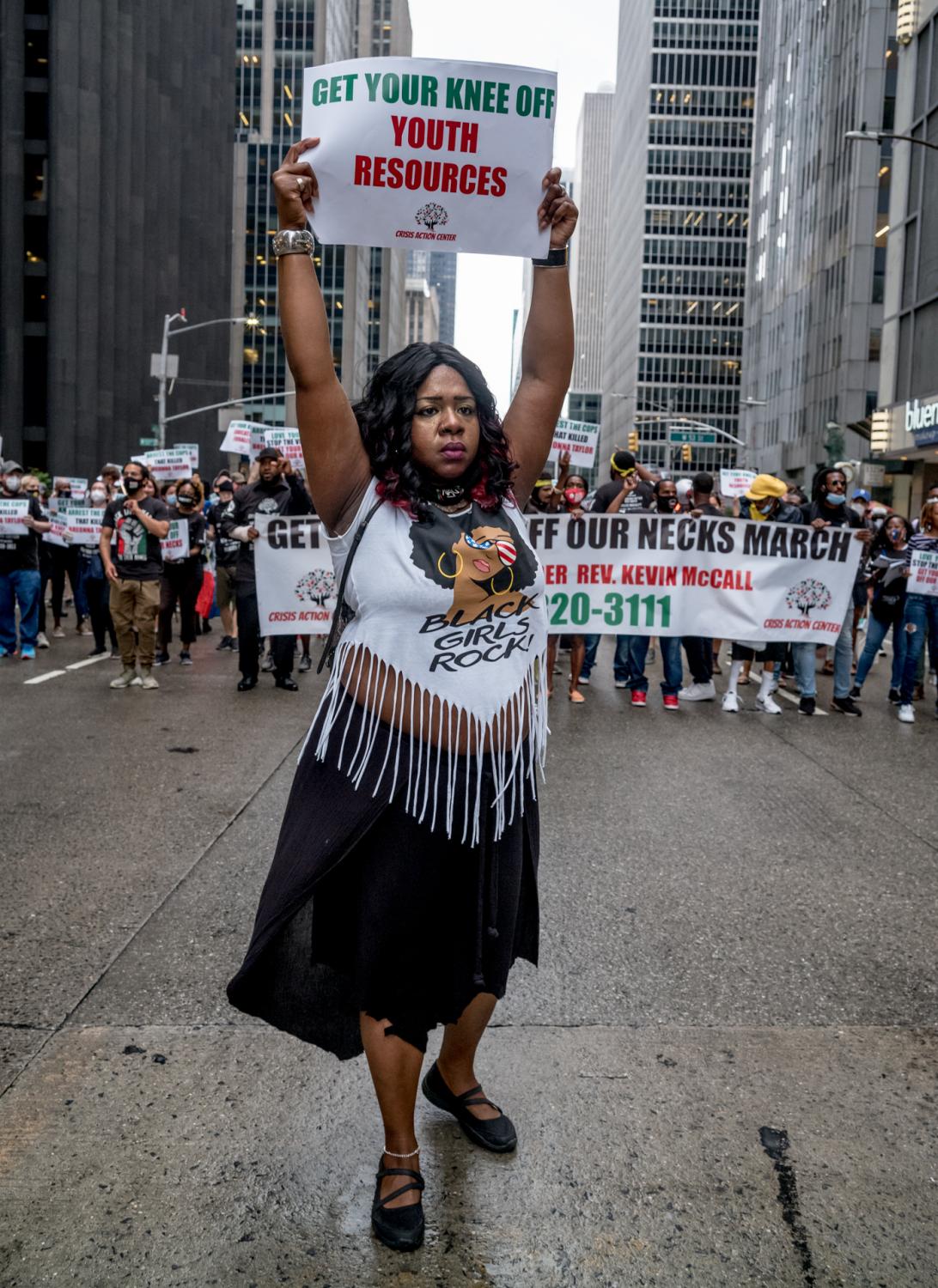 Courage in Public -  July 31, 2020  Midtown, Manhattan 