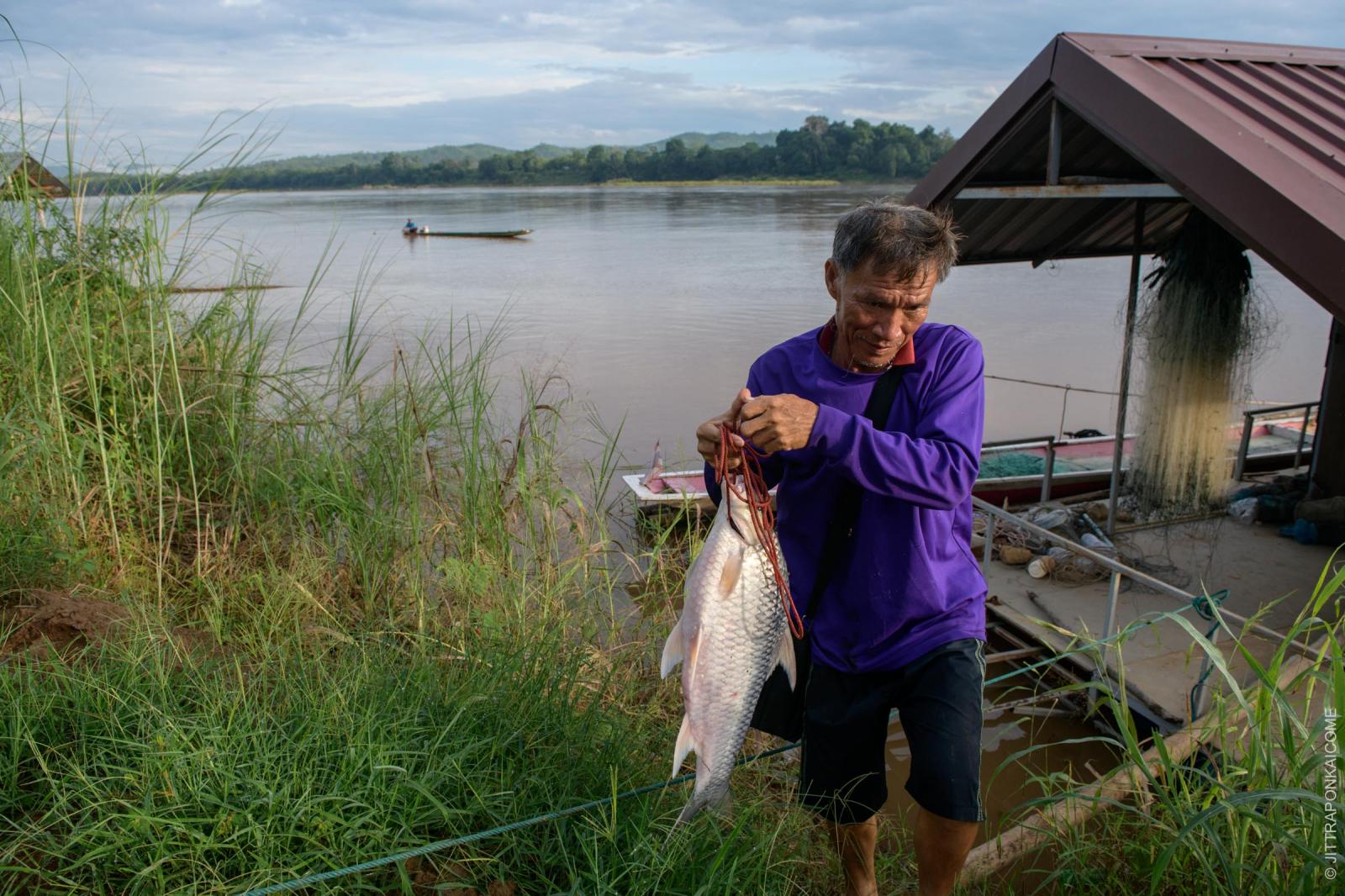 The Mekong River Dries Up By Dams in China and Laos | JITTRRAPON