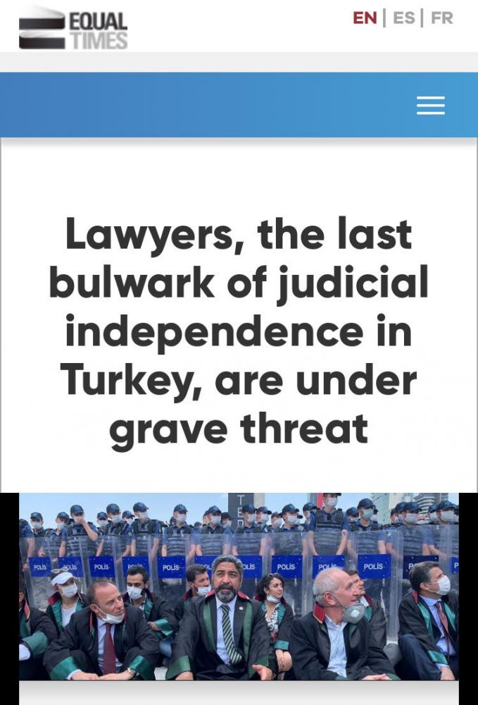 Lawyers, the last bulwark of judicial independence in Turkey, are under grave threat