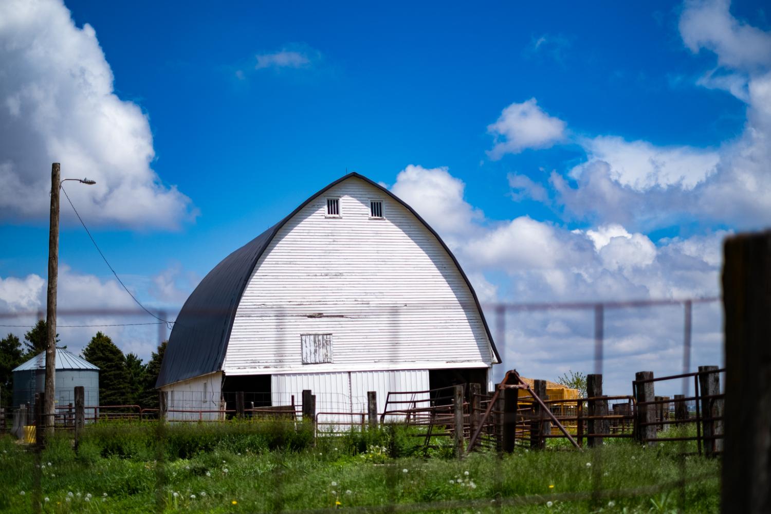 The barn on my parents&#39; farm.&nbsp;