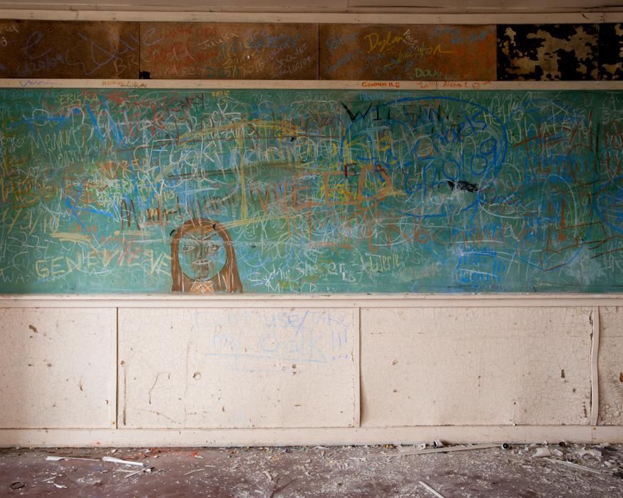 The Children's Home - Abandoned classroom, 2014