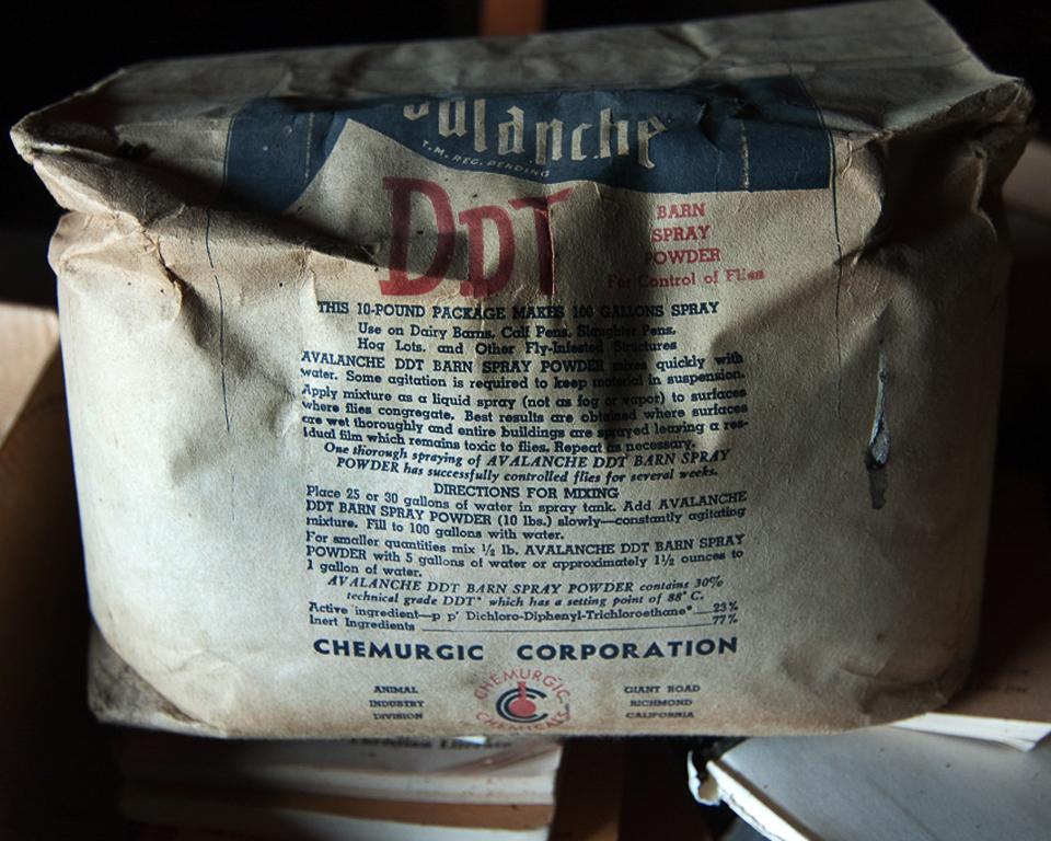 The Children's Home - Abandoned bag of DDT in the Superintendent's house, 2011