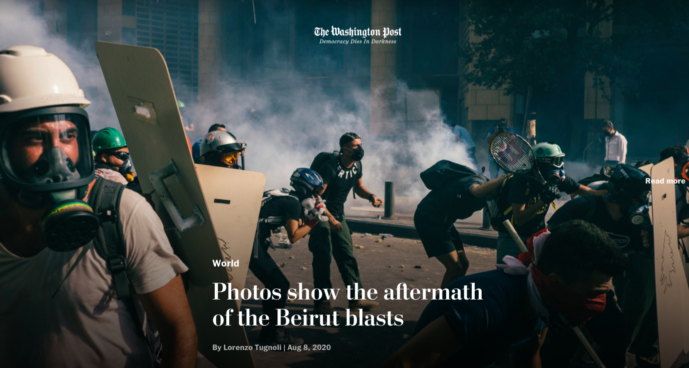 Photos show the aftermath of the Beirut blasts