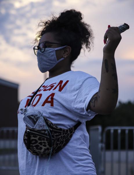 A Community in Mourning Six Years After Mike Brown's Death - Protesters return to Ferguson on the 6th anniversary of...